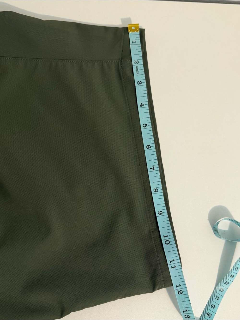 Gerry Men's Tech Shorts Size 36 Olive Green Stretch Hiking Trail Lightweight - Picture 9 of 9